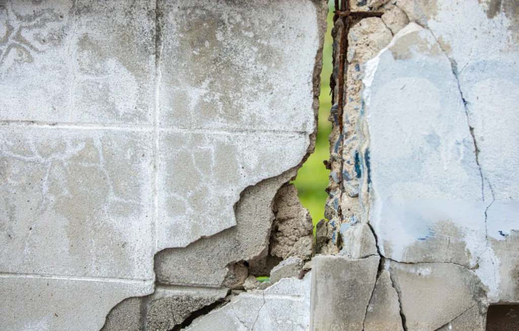 cracked wall structural repair brooksville fl 02